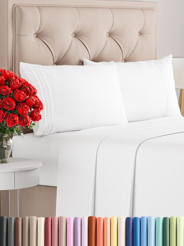 Comfy Breathable & Cooling Bed Sheets Set